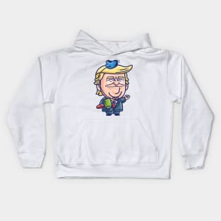 The King of Twitter Kids Hoodie